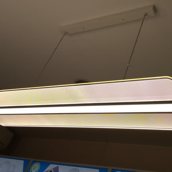 Lampa dimabila led suspendata transparenta