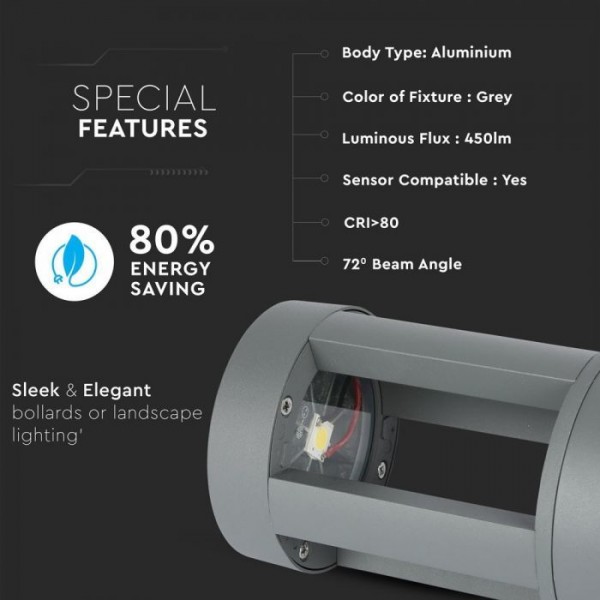 Lampa led pentru alee 10W