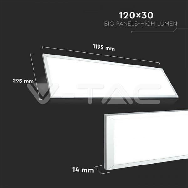 Panou led 29W 120x30cm alb neutru