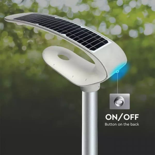 Lampa led 20w cu panou fotovoltaic