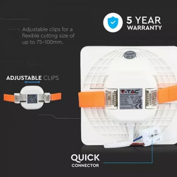 Spot patrat led Samsung 12W