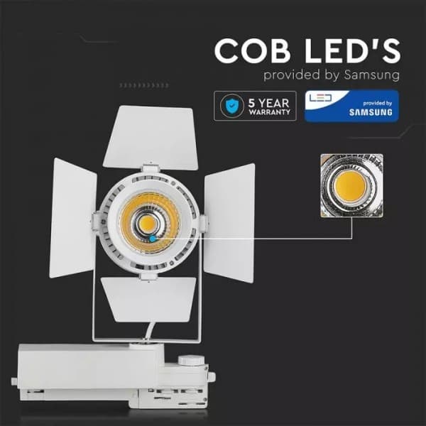 Spot led pe sina 33W alb