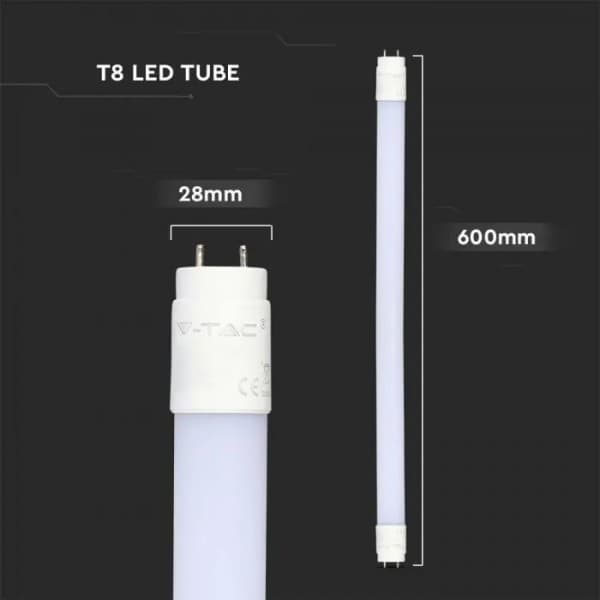 Tub led 7.5W 60cm cu capete rotative