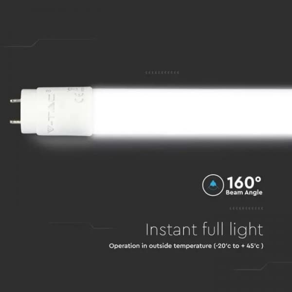 Tub led 7.5W 60cm cu capete rotative