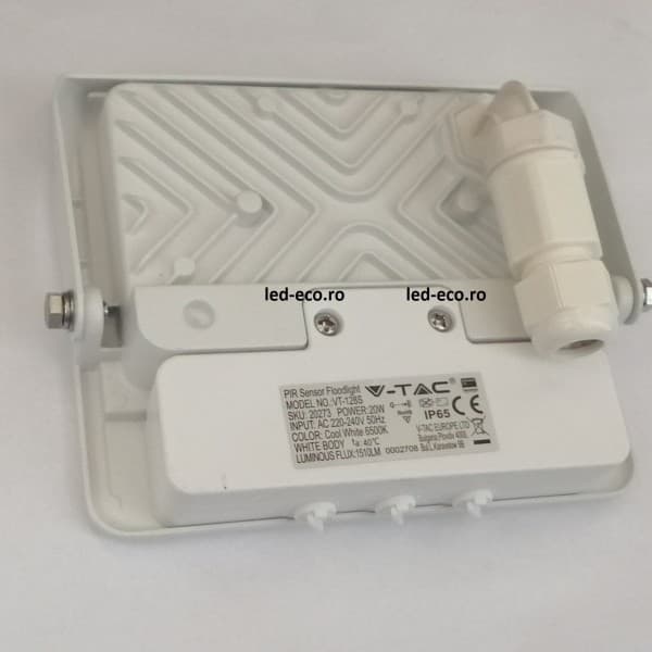 Proiector led 30W cu senzor fara cablu