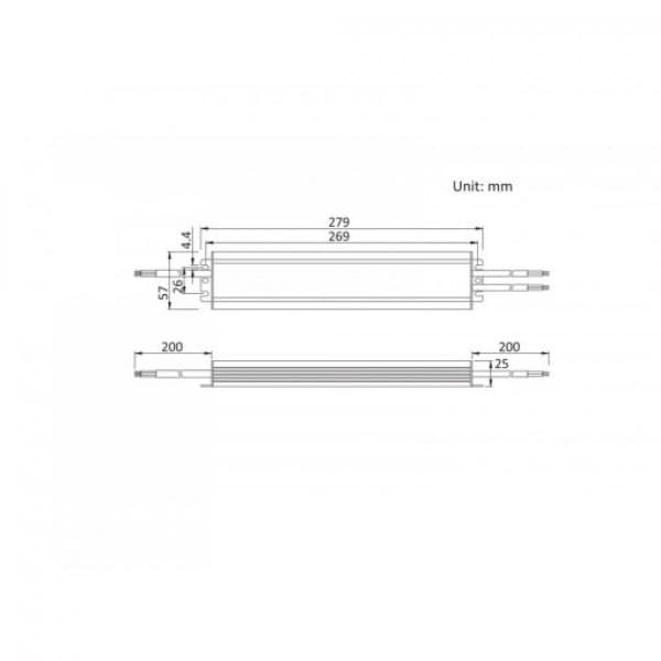 Sursa led 150W 24V profesionala