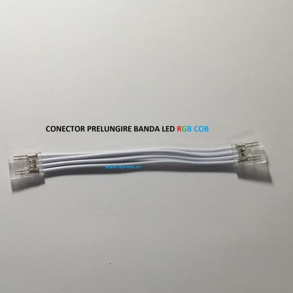 Conector prelungire banda led RGB COB
