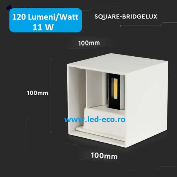 Aplica led 11w unghi ajustabil