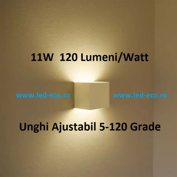Aplica led 11W unghi ajustabil