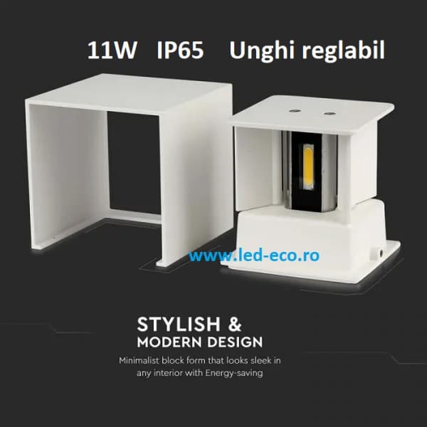 Aplica led 11W unghi ajustabil