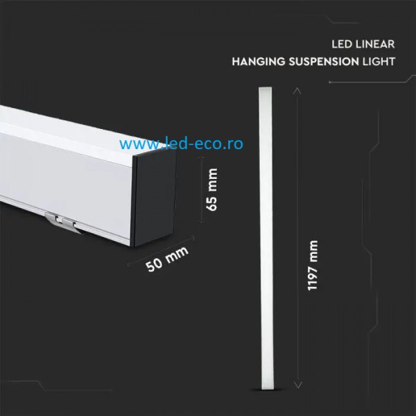 Lampa liniara suspendata dimabila 40W