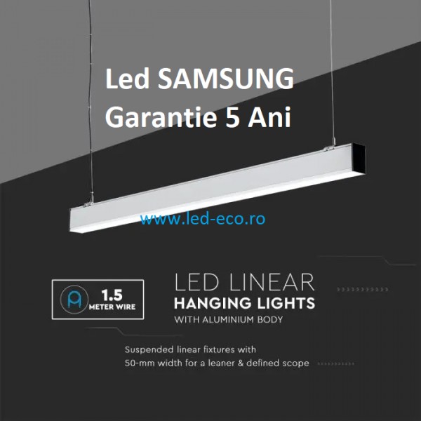 Lampa liniara suspendata dimabila 40W