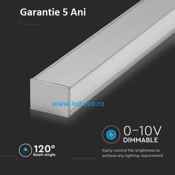 Lampa dimabila liniara suspendata 40W