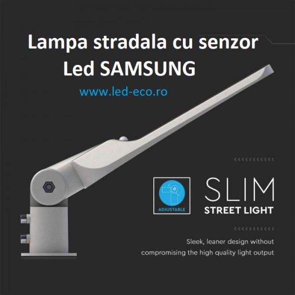 Lampa stradala led 50W cu senzor