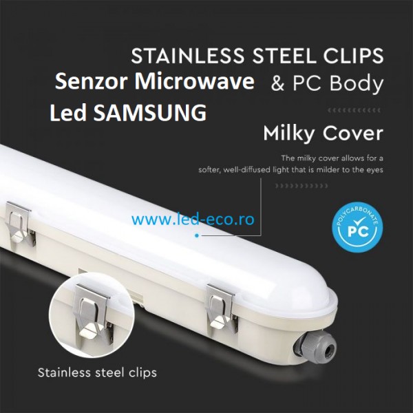 Lampa fida led samsung 36w cu senzor