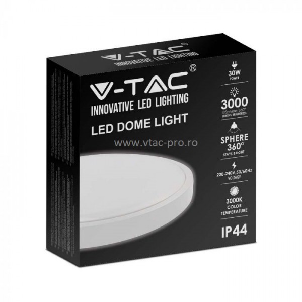 Plafoniera led 30w ip44 lumina neutra