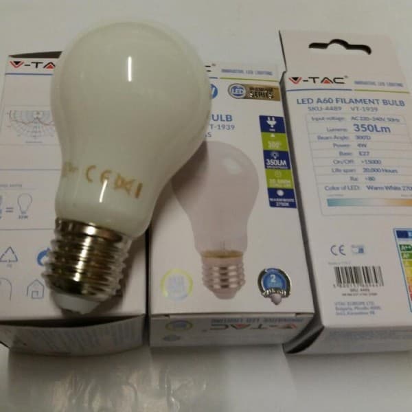 Bec led 4w v-tac lumina neutra