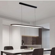 Lampa led 24W suspendata neagra