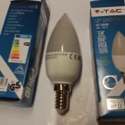 Bec led lumanare 4W rece E14