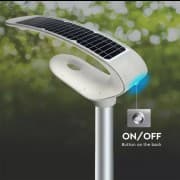 Lampa led 20W cu panou fotovoltaic