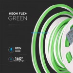 Neon flex led verde
