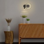 Aplica designer led 14w neagra