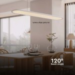 Lampa suspendata led 24w alba