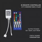 Controler led rgbw ir
