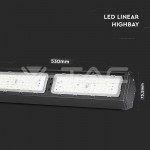 Lampa liniara industriala led 100w