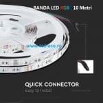 Banda led rgb 24v 10 metri