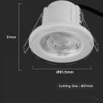 Spot led dimabil 5w ip65