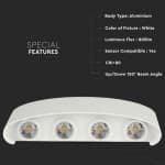 Aplica led 8w ip54 alba