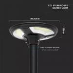 Lampa led 7.5w solara pentru parc