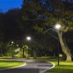 Lampa led 7.5w solara pentru parc