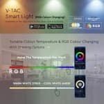 Bec led 10w rgbw wi-fi