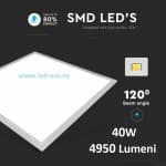 Panou cu led 40w 4950 lumeni