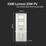 Lampa stradala solara led 2300 lumeni